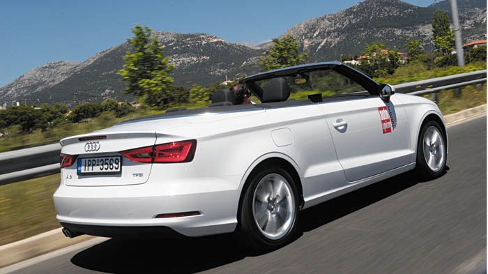Το έξτρα Audi Drive Select δίνει τη δυνατότητα στον οδηγό να προσαρμόσει βασικές λειτουργίες (ακόμα και την απόσβεση των αμορτισέρ ως extra) στα οδηγι
